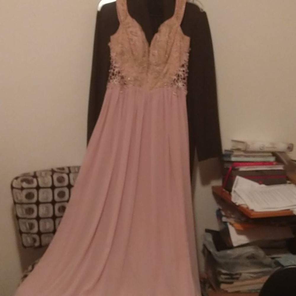Brides made dress